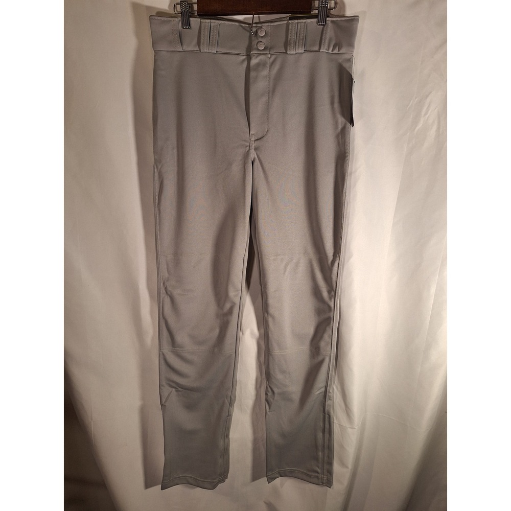 Champro Triple Crown 2.0 Open Bottom Baseball Pants Grey Mens Medium BP80AGRM